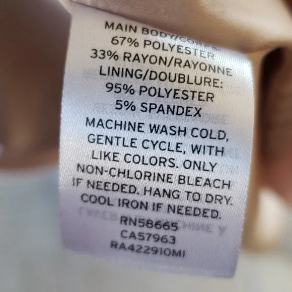 Rachel Parcell Pink Fit and Flare Jacquard Cocktail Party Dress size M - Picture 7 of 9